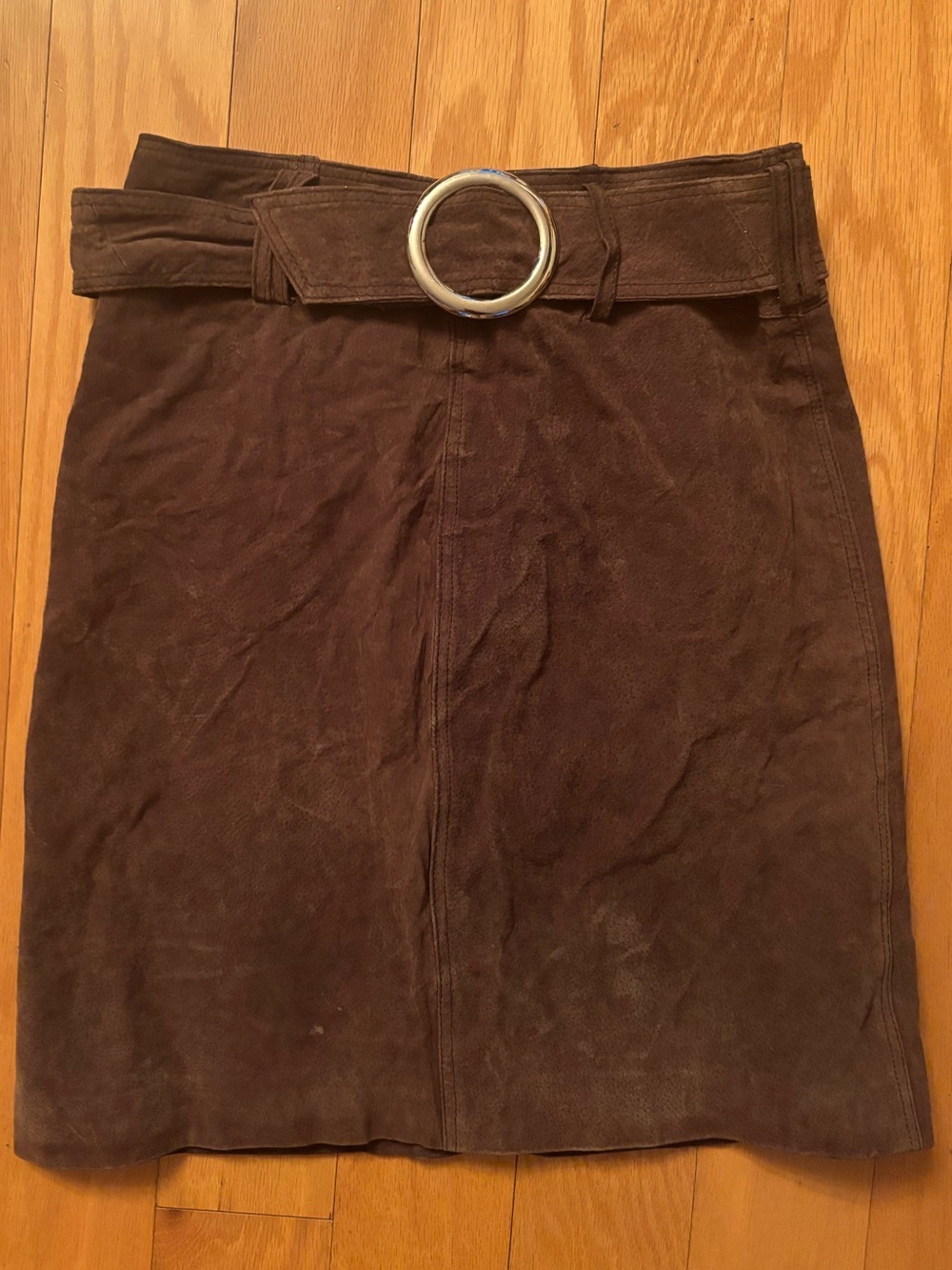 leather rave skirt